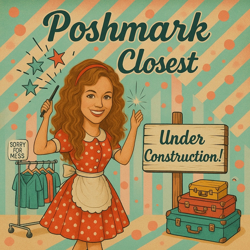 👗 “Closet split: Vintage here. Personal picks → @emclosetrevolve